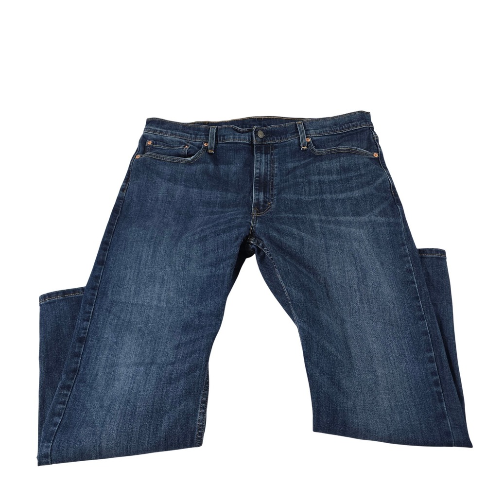 Levis 559 Relaxed Straight Leg Dark Wash Blue Denim Jeans Mens 40x30